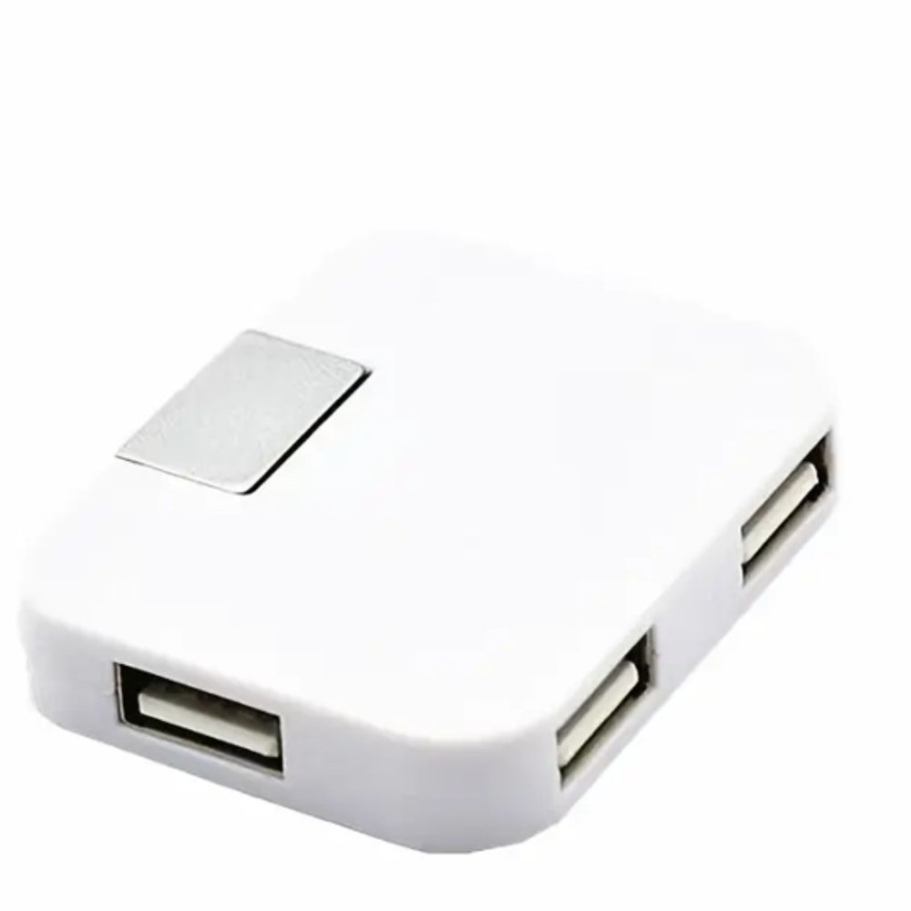 USB C Multiport Adapter 4-in-1 White